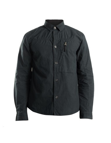 Left Hand Zip Pocket Shirt Black À commander