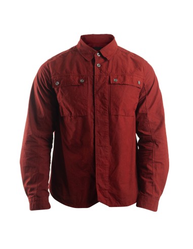 Left Hand Twin Pocket Shirt Burgundy Amélioration de cerveau avec