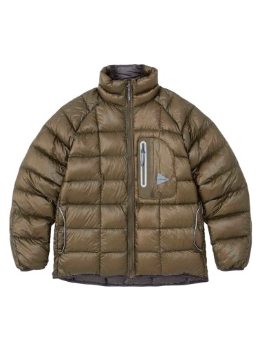 And Wander Diamond Stitch Down Jacket Khaki Comment ça marche