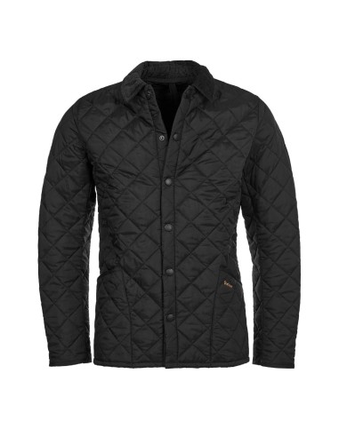 Barbour Heritage Liddesdale Quilt Jacket Black livraison gratuite